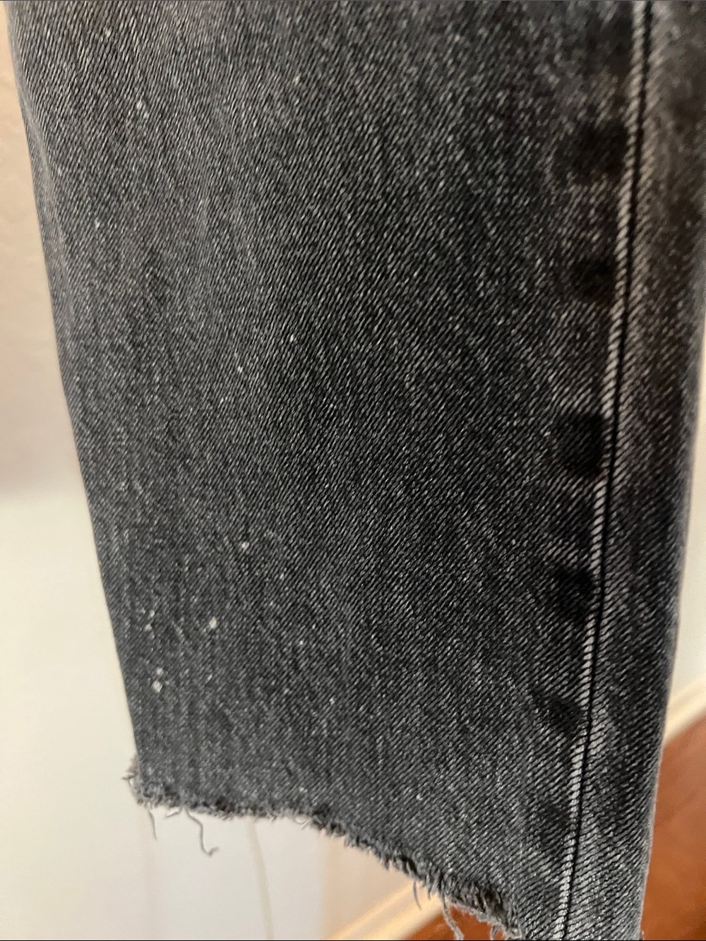 Levi's Womens Black Washed Boot-Cut Jeans - Picture 3 of 5